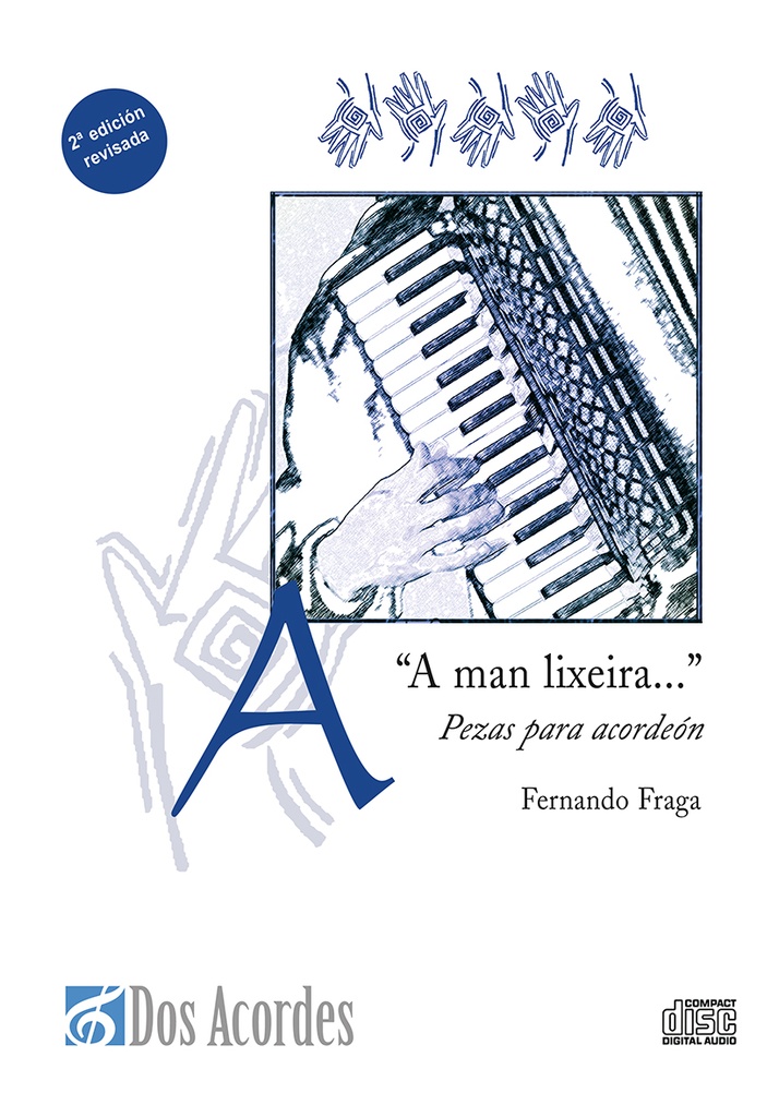 A man lixeira: Pezas para acordeón