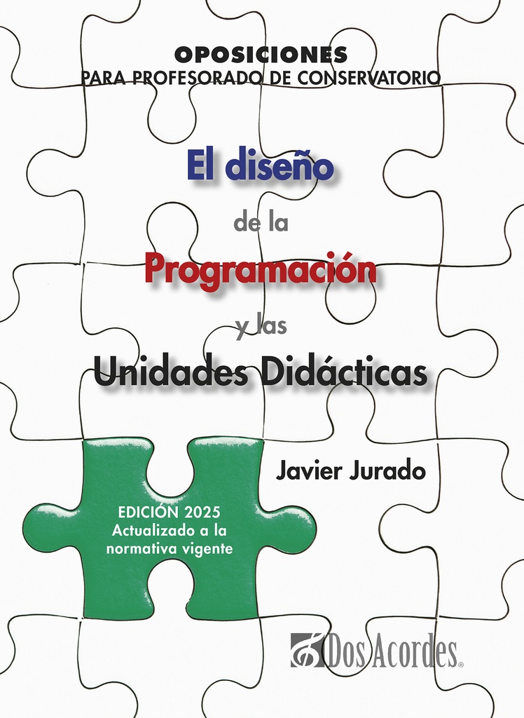 Oposiciones para profesorado de Conservatorio | EDICIÓN 2025 | El diseño de la Programación y las Unidades Didácticas