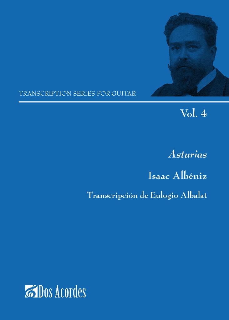 Transcription series for guitar: 'Asturias'