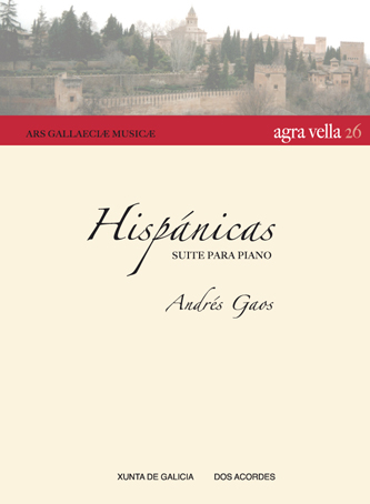 Hispánicas, suite for piano