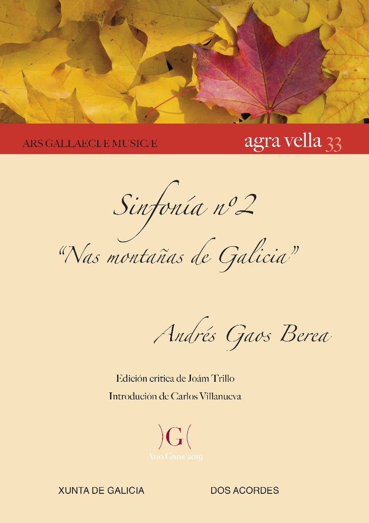 Andrés Gaos: 'Nas montañas de Galicia', symphony no. 2