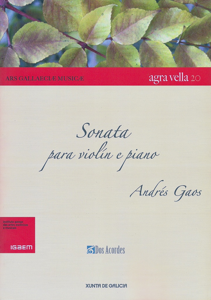 Sonata para violín y piano