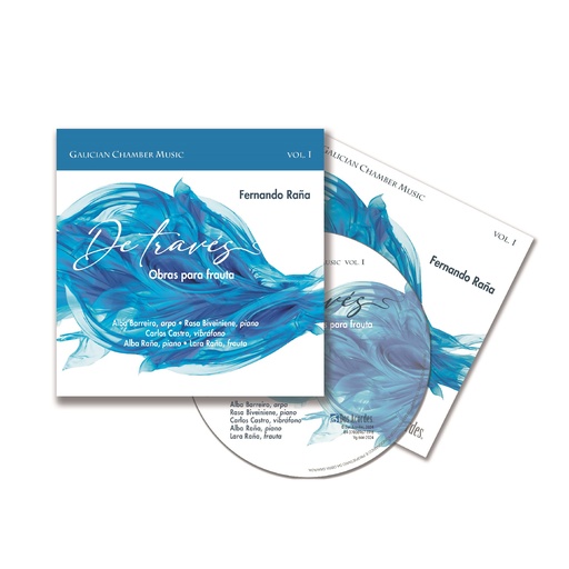 De través, works for flute. Galician Chamber Music, vol. 1