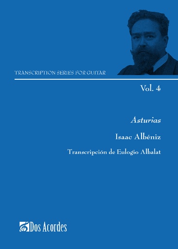 Transcription series for guitar: 'Asturias'
