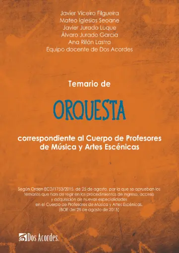 Temario de Orquesta