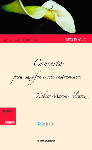 'Concerto', for saxophone and seven instruments