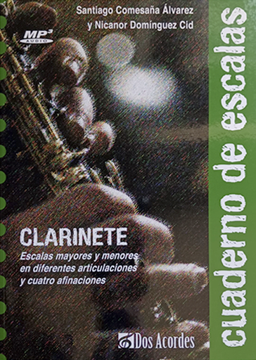 Cuaderno de escalas, para clarinete