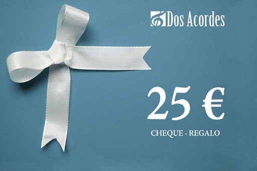 Cupón regalo de 25€