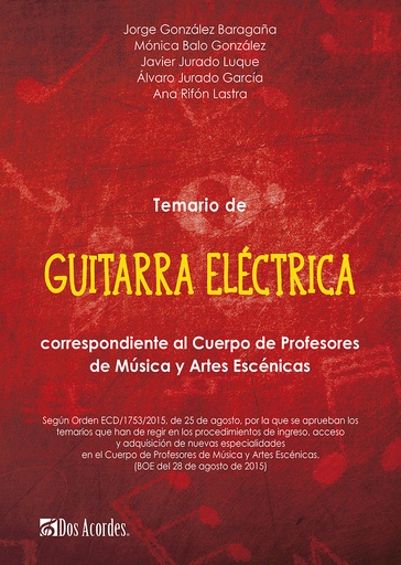Temario de Guitarra Eléctrica