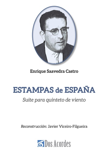  Estampas de España. Suite for brass quintet by Enrique Saavedra Castro
