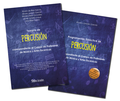¡PACK! Temario y Programación Didáctica de Percusión