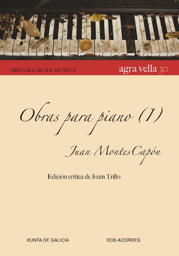 Obras para piano de Juan Montes, vol. I