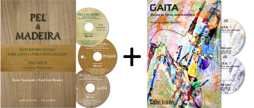 ¡PACK! Pel & madeira, vol. 2 + Gaita 2.1