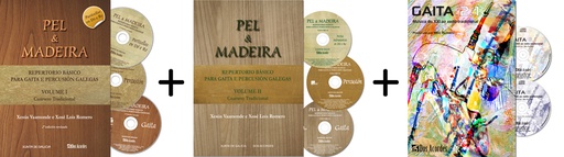¡PACK! Pel & madeira, vols. 1 e 2 + Gaita 2.1